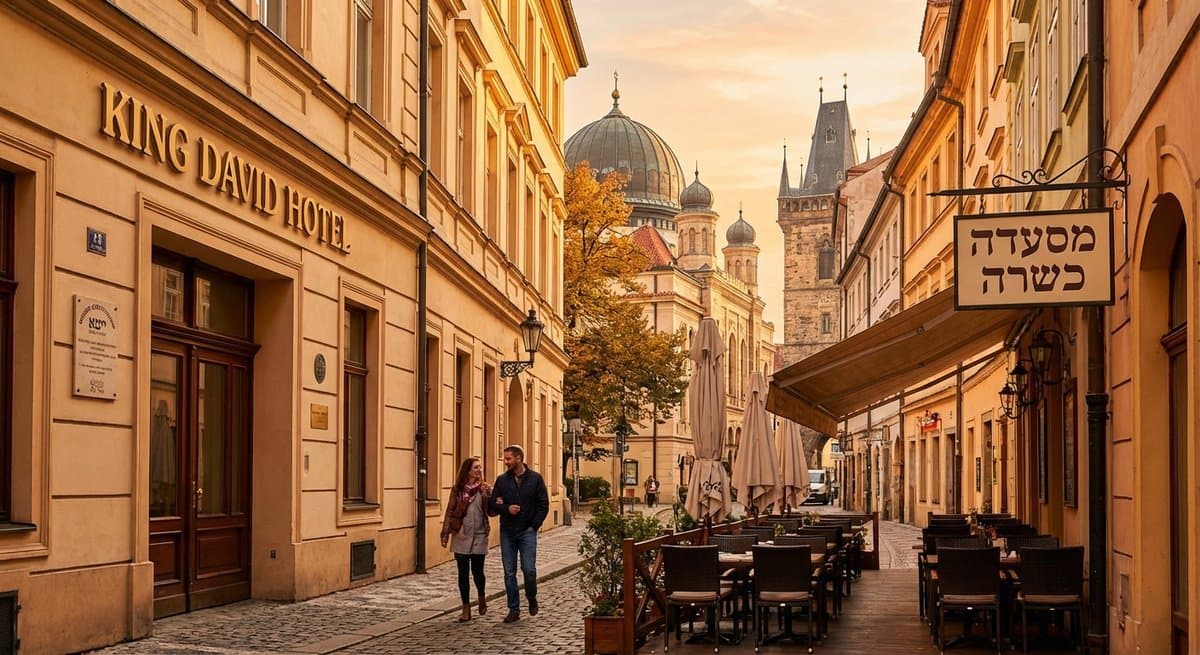 כשר בפראג — מלונות, מסעדות והרובע היהודי 2026