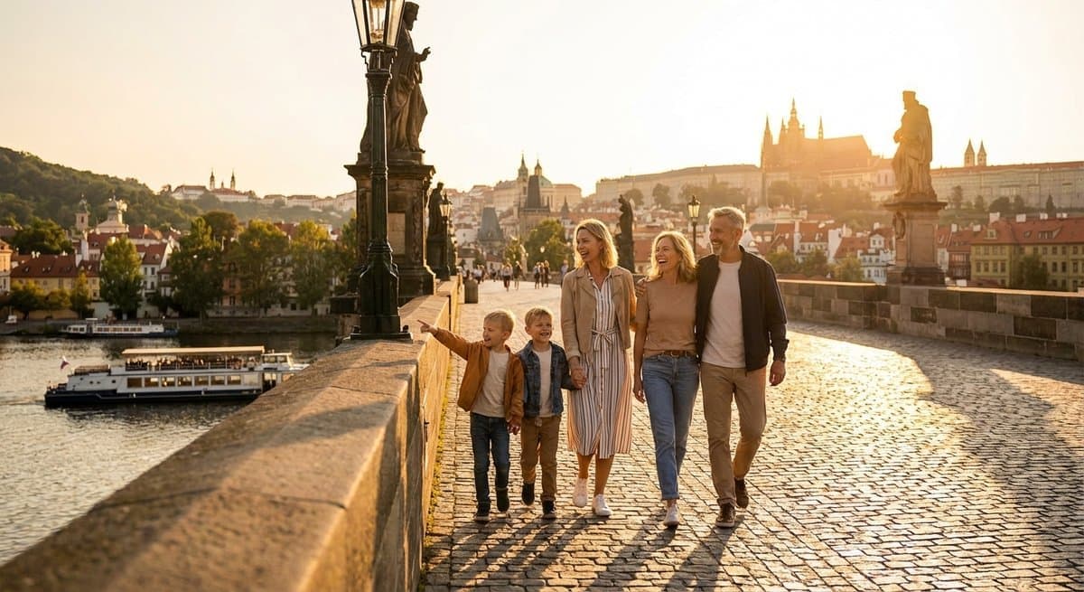 פראג עם ילדים — אטרקציות, טיפים ומחירים 2026